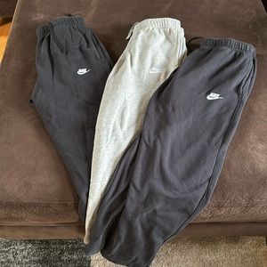 3 pair Men’s Nike Sweatpants